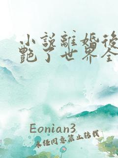 小说离婚后她惊艳了世界全文阅读