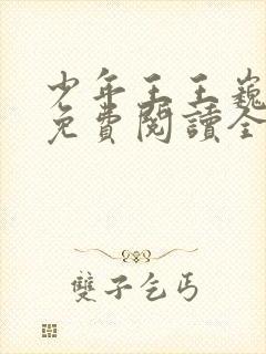 少年王王巍小说免费阅读全文下载