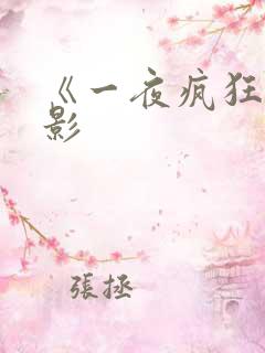 《一夜疯狂》电影