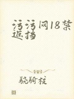 污污网18禁无遮挡