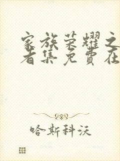 家族荣耀之继承者集免费在线观看