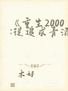 《重生2000:从追求青涩校花同桌开始》
