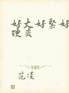 好大好紧好硬好硬爽