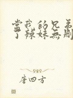 当我的兄弟变成了辣妹无删减版