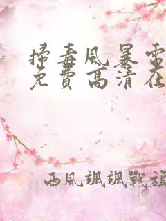 扫毒风暴电视剧免费高清在线观看