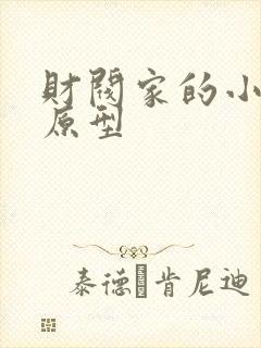 财阀家的小儿子原型