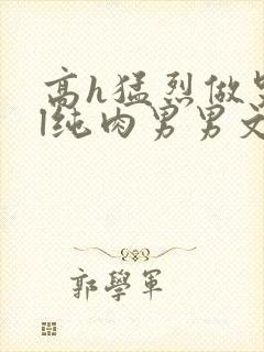 高h猛烈做哭bl纯肉男男文