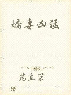 娇妻凶猛