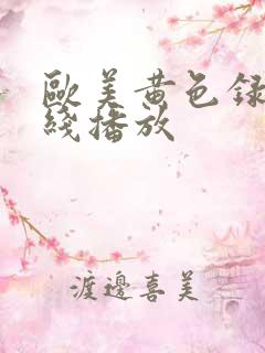 欧美黄色录像在线播放