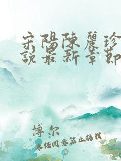 宋阳陈丽珍的小说最新章节免费阅读