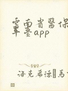 云南省医保服务平台app