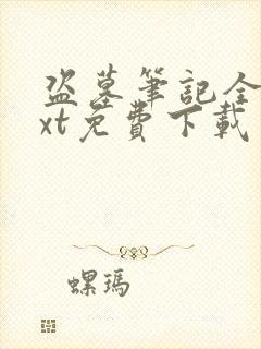 盗墓笔记全集txt免费下载