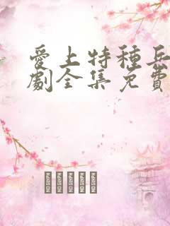 爱上特种兵电视剧全集免费在线观看