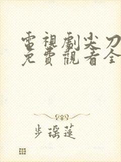 电视剧尖刀战士免费观看全集高清