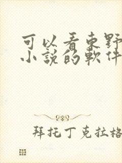 可以看东野圭吾小说的软件