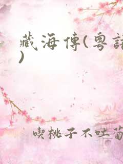 藏海传(粤语版)