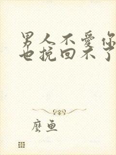 男人不爱你了在也挽回不了了吗