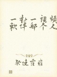 一对一视频聊天软件哪个人多