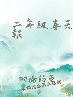 二年级春天手抄报