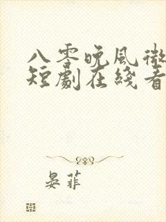 八零晚风微微甜短剧在线看