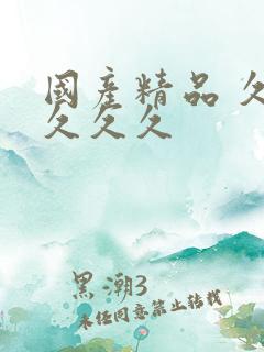 国产精品 久久久久久