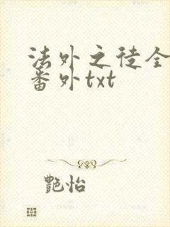 法外之徒全文加番外txt