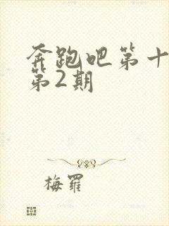 奔跑吧第十一季第2期