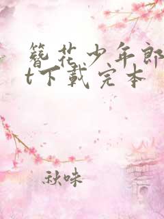 簪花少年郎txt下载完本