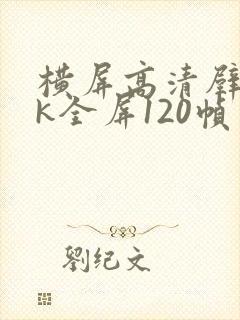 横屏高清壁纸4k全屏120帧