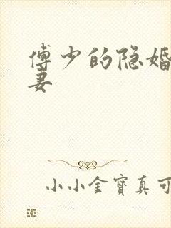 傅少的隐婚小甜妻
