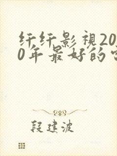 纤纤影视2020年最好的电视剧