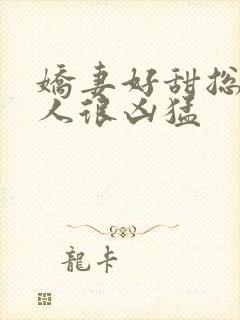 娇妻好甜总裁大人很凶猛