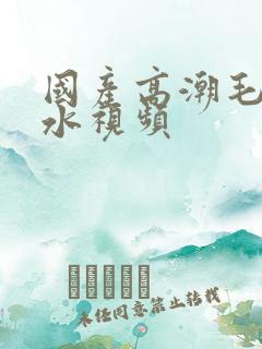 国产高潮毛片喷水视频