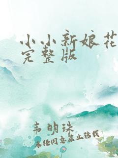 小小新娘花歌词完整版