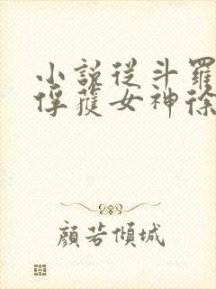 小说从斗罗开始俘获女神徐然/朱竹清手机版