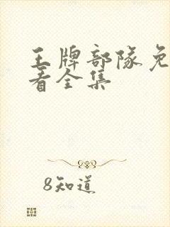 王牌部队免费观看全集