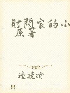 财阀家的小儿子 原著