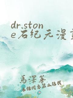 dr.stone石纪元漫画全集