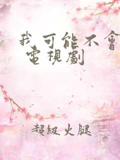 我可能不会爱你 电视剧