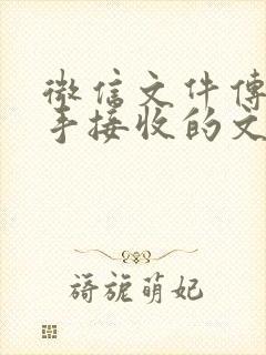 微信文件传输助手接收的文件在哪里