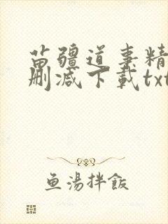 苗疆道事精校无删减下载txt