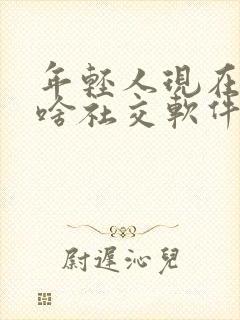 年轻人现在都用啥社交软件