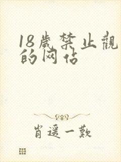18岁禁止观看的网站
