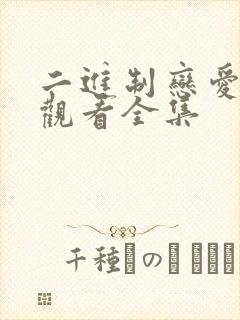 二进制恋爱免费观看全集