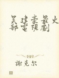 吴建豪最火的5部电视剧