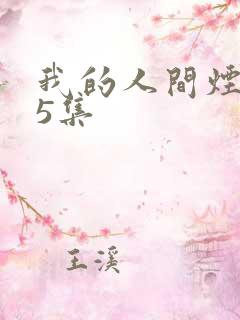 我的人间烟火35集