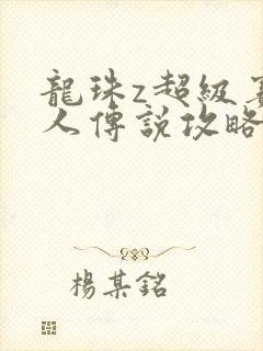 龙珠z超级赛亚人传说攻略