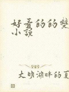 好看的的双男主小说