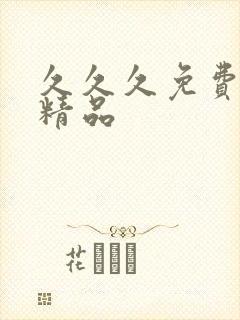 久久久免费国产精品