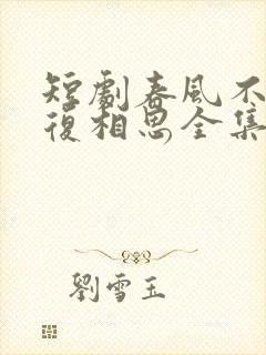 短剧春风不言勿复相思全集